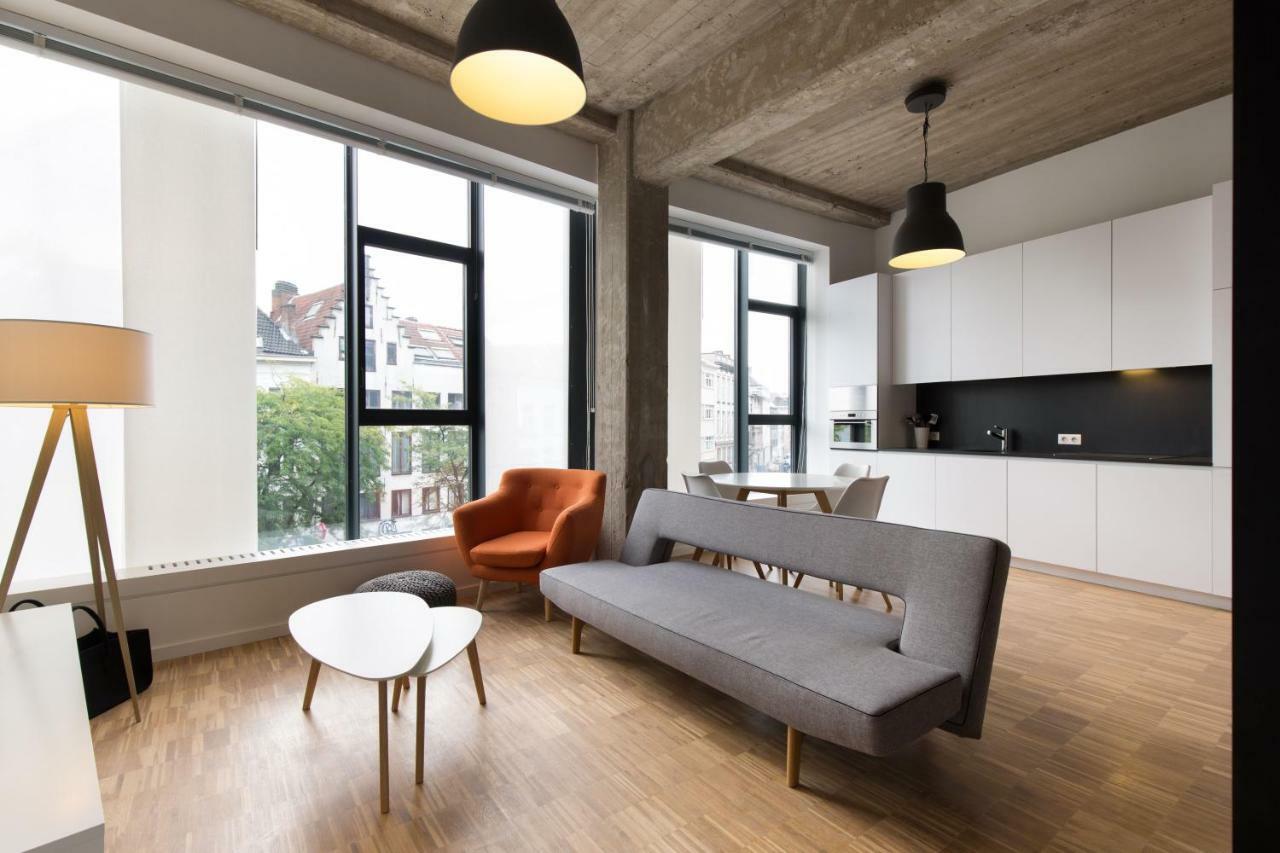 Antwerp City Loft Bagian luar foto